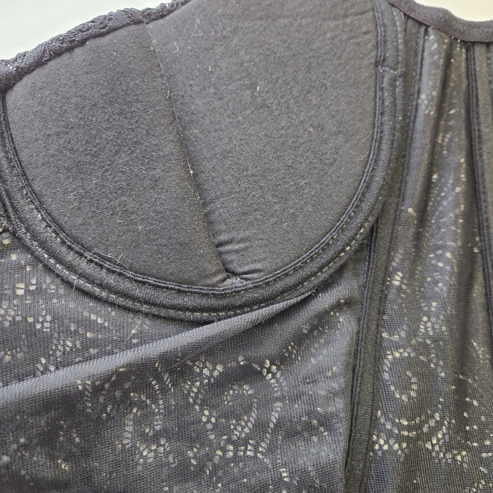 Rosa Cha Womens Black Lace Corset Top Brazilian Size 46 Lightly Padded Underwire - Picture 8 of 10